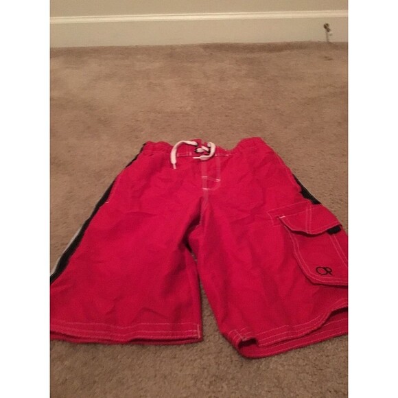 Op Boys Swim Trunks Board Shorts One Piece Swimwear Size M(8) Multi-Color - Picture 1 of 7